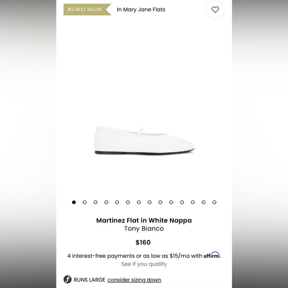 Tony Bianco Martinez Flats - Picture 11 of 11